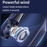 Venisymlis Električni Vratni Ventilator, Prenosni Ventilatorji S Hlajenjem In Polnilno Baterijo Brez Lopatic, (22070456) | Shoptok.si