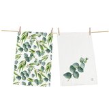 Butter Kings Komplet 2 bombažnih brisač Floating Eucalyptus, 50 x 70 cm Cene