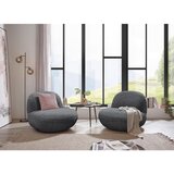 MID.YOU FOTELJ, antracit tekstil | Shoptok.si