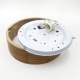 Brilagi LED stropna svetiljka CARVALHO MODERN 1xE27/60W/230V, prečnik 27,5 cm, hrast | Eponuda.com