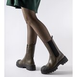 Gemre Dark green insulated Chelsea boots Porcigatone | Shoptok.si