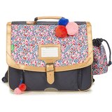 Tann's Šolska torba ANTONIA CARTABLE 38CM POCHE GOURDE Večbarvna Cene
