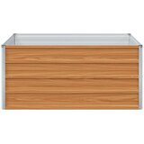  Povišena vrtna gredica Svijetlosmeđa 100 x 100 x 45 cm | shoptok.hr