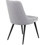 Venture Home Velvet blagovaonska stolica, svijetlosiva, set od 2 | shoptok.hr