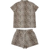 Sinsay Dvodijelna pidžama od viskoze s leopard uzorkom | shoptok.hr