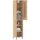  Visoka komoda hrasta sonome 34 5x34x180cm od konstruiranog drva | shoptok.hr