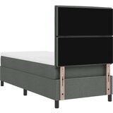  Krevet s Madracem Tamno Siva Tkanina 90 x 200 cm | shoptok.hr