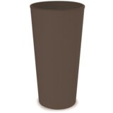 Gardino saksija melrose glamour OK.VIS.25X46,5H moka