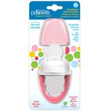 Dr.browns Dr Brown's silikonska cucla za voće Roze, 4m+ | Eponuda.com