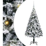  Umjetno božićno drvce Bijelo 150 cm PVC i Čelik i Plastika | shoptok.hr