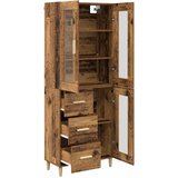  Highboard Staro drvo 69,5 x 34 x 180 cm Konstruirano drvo | shoptok.hr