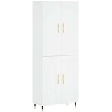  Visoka komoda bijela 69,5x34x180 cm konstruirano drvo | Eponuda.ba