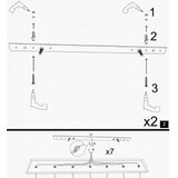 Opviq lights Kem - 6386 goldblack chandelier | Eponuda.com