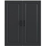  Ormar za Zid Crna 80 x 31 x 100 cm Konstruirano drvo | shoptok.hr