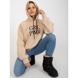 ex moda Sweatshirt-EM-BL-651/3.39X-beige | Shoptok.si