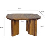 MID.YOU KLUBSKA MIZA, rjava | Shoptok.si