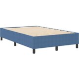 Box Spring Krevet Plava Mali Dvostruki Korduroj Tkanina | shoptok.hr