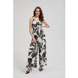 Moodo Women's Jumpsuit - Black/White | ePonuda.com