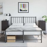 vidaXL Noćni ormarići 2 kom crni 36x39x78 cm čelični | shoptok.hr