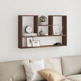  Zidna polica boja smeđeg hrasta 99x15x60 cm konstruirano drvo | Eponuda.ba