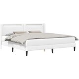  Krevetna konstrukcija Bijela 200 x200 cm Umjetna koža | shoptok.hr