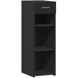  Komoda crna 30 x 42,5 x 93 cm od konstruiranog drva | Eponuda.com