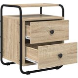  Noćni ormar 2 kom. Hrast sonoma Konstruirano drvo | shoptok.hr