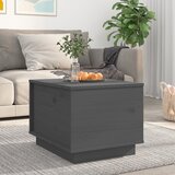 vidaXL Stolić za kavu sivi 40 x 50 x 35 cm od masivne borovine Cijene