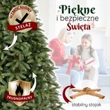  CT0237 – Umjetna jelka Sibirska smreka PE Premium, 220 cm | shoptok.hr