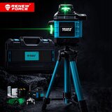  Komplet aku. 16 linijski zeleni gradbeni laserski nivelir 2x 2400mah s stativom LS160 | Shoptok.si