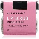 Scrub sladkorni piling za ustnice Bubblegum 25 g