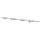 Maison Chic 2 kosi Stenske Police - Viseče police steklo 80x20 cm 8 mm, (21793927) | Shoptok.si