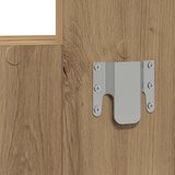 vidaXL Artisan hrast Drvo 83 x 40 x 70 cm Ogledalo Toaletni stol | shoptok.hr
