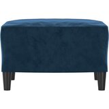  Stolček za noge moder 60x50x41 cm žamet, (20983909) | Shoptok.si