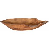 Zdjela za voće JEPARA Smeđa boja tikovine 61 x 21 x 11 cm | shoptok.hr