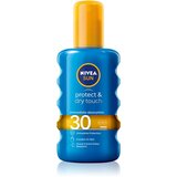 Nivea Sun Protect & Dry Touch nevidljivi sprej za sunčanje SPF 30 200 ml | shoptok.hr