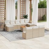 vidaXL 11-dijelni set vrtnih sofa od poliratana s jastucima bež | shoptok.hr