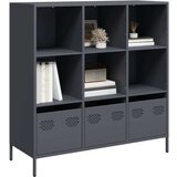 vidaXL Visoka komoda antracit 101,5x39x103,5 cm od čelika Cijene
