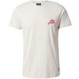 Iriedaily Majica 'Spa Ghetti' brusnica / bela / naravno bela | Shoptok.si