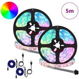  LED traka 4 pcs Crna i prozirna 250 x 0 8 x 0 3 cm | shoptok.hr