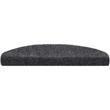  Prostirke za stepenice, samoljepljive, 10 kom., 65x21x4 cm, tamno sive, poluokrugle, velike | shoptok.hr