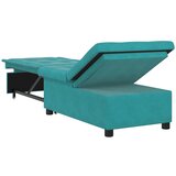  Krevet na razvlačenje Tirkizna 194 x 67 x 82 cm Baršun | shoptok.hr