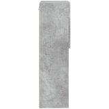 vidaXL TV omarica z LED lučmi betonsko siva 40,5x30x102 cm | Shoptok.si