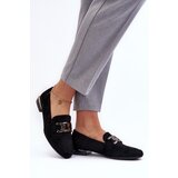 Sergio Leone Women's Moccasins with Embellishment Black Camilena | shoptok.hr