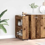  Cabinet s kotačem Staro drvo 60 x 22 x 79 cm | shoptok.hr