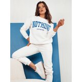 DStreet Komplet damski dresowy NOTHING ecru | shoptok.hr