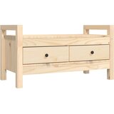  Klupa za hodnik 80x40x43 cm od masivne borovine | Eponuda.com