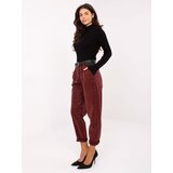 MODA ITALY Trousers-IT-SP-242976.29P-burgundy | Shoptok.si
