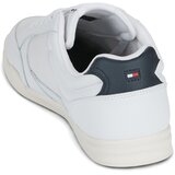 Tommy Hilfiger Nizke superge LO PRO CUPSOLE PERF LEATHER Bela | Shoptok.si