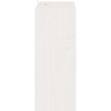  Stalak za vino 2 pcs Bijelo 62 x 25 x 62 cm Čvrsto borovo drvo | shoptok.hr